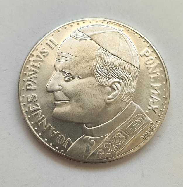 Médaille Saint Jean-Paul II En Argent 925 - Bijou Religieux Élégant Et Symbolique