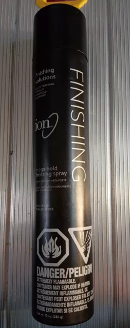 Ion Finishing Solutions Mega Hold Freezing Hair Spray 10 oz.   (J43)