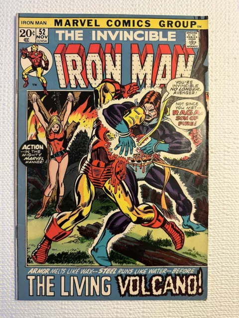 Invincible Iron Man, The  #52  -  1st Appearance of Raga