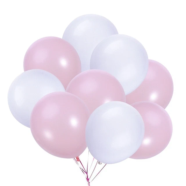 100Pcs 12 Inch Latex Rubber Balloons for Birthday Wedding Party Decoration