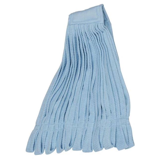 ABILITY ONE 7920-01-660-1489 Mop Head,Microfiber,Tube Style,Blue