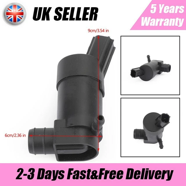 WINDSCREEN WINDSHIELD WASHER Pump w/ Grommet For Jaguar XF 20082018 NS