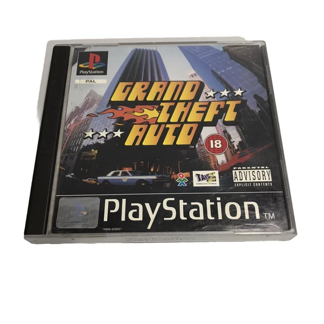 GRAND THEFT AUTO GTA - PS1 PlayStation PAL - Complete with Maps ...