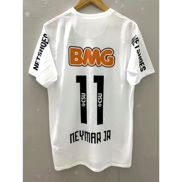 CAMISETA NEYMAR JR #11 - Santos Fc 2012 Local - Retro Bmg - Talla