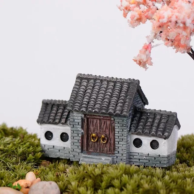 Dollhouse Decoration Miniature Scene Ancient Archway Kids Pretend Play Toy