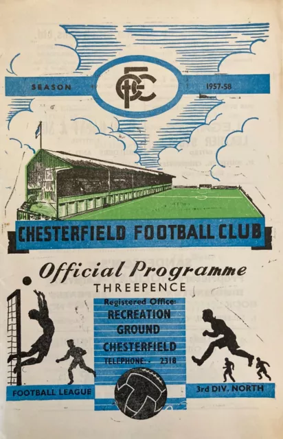 Chesterfield v Hull City Div 3 (N) 1957/58