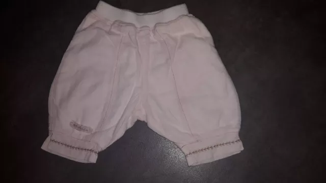 Pantalon été bébé fille CATIMINI ATELIER 1 Mois 55cm TRES BON ETAT