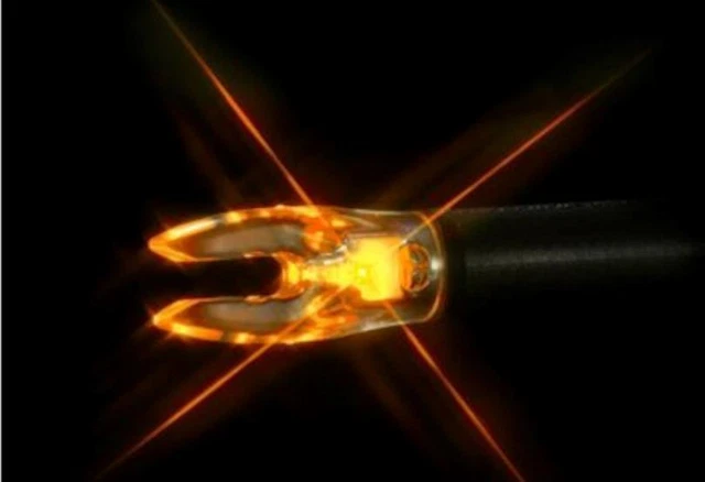 Nockturnal Lighted Nock - Orange - 3-Pack NT315