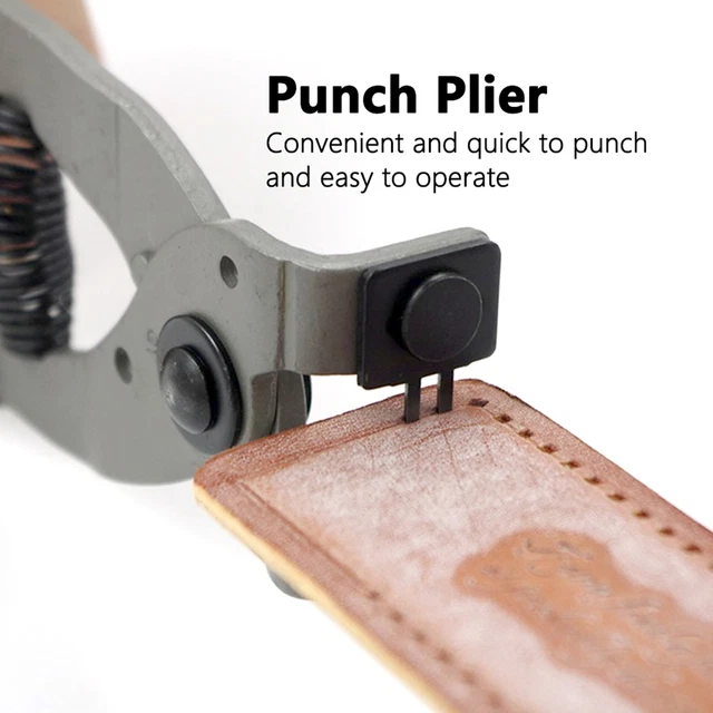 Pince à Poinçonner Outils De Perforation De Trous 'artisanat En Cuir