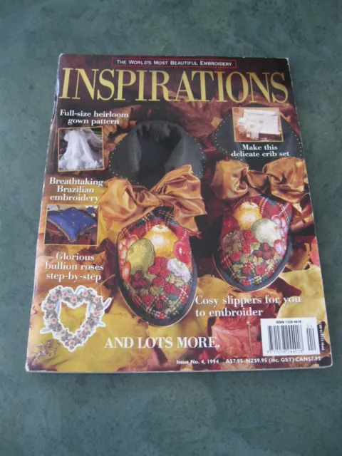 Inspirations: Issue no.4 (1994) : Pattern sheets attached: Preloved