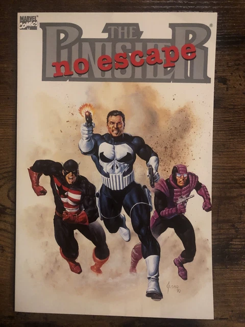 THE PUNISHER: NO ESCAPE ~ MARVEL COMICS TPB Beautiful Copy!