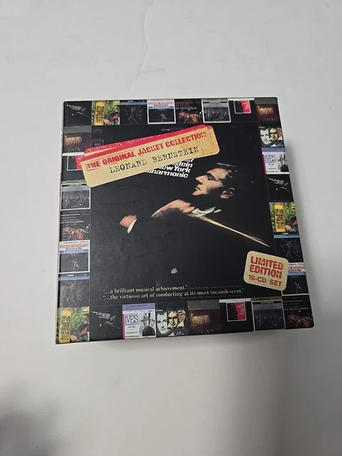 THE ORIGINAL JACKET Collection: Leonard Bernstein (10xCD) Sony