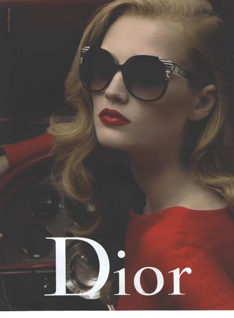 PUBLICITE ADVERTISING 2008 DIOR lunettes EUR 3 00 PicClick FR