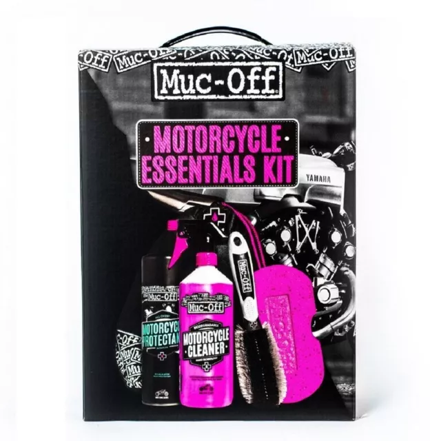 Muc-off Entretien Kit nettoyage moto scooter Motorcycle Essentials Kit