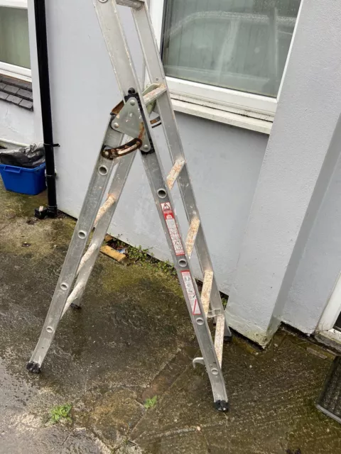 Abru Alloy 3 Way Ladder