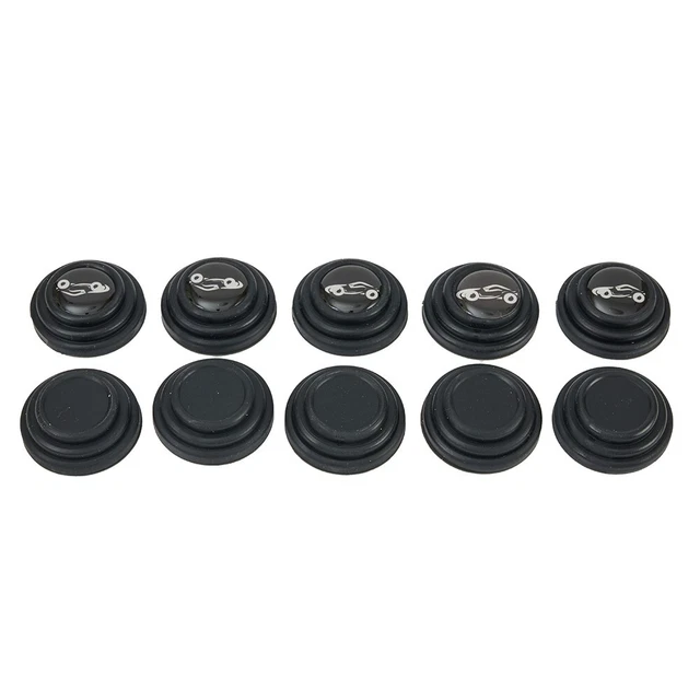 Jardin Extérieur Anti-collision Autocollant Bloc Accessoires Anti-collision Noir
