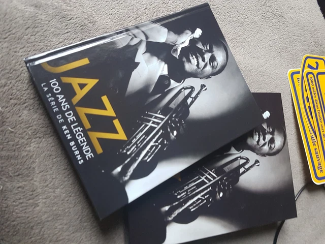 Coffret dvd : jazz 100 ans de légende Ken burns