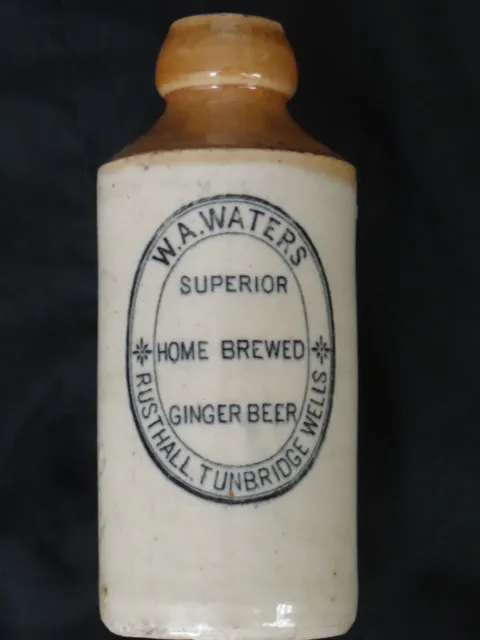 W.A. Waters Ginger Beer, Tunbridge Wells, Kent.