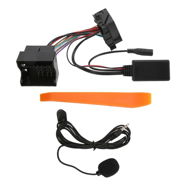 Adaptateur Bluetooth5.0 AUX IN 12-Pin Microphone Mains Libres Pour OPEL CD30 Mp3