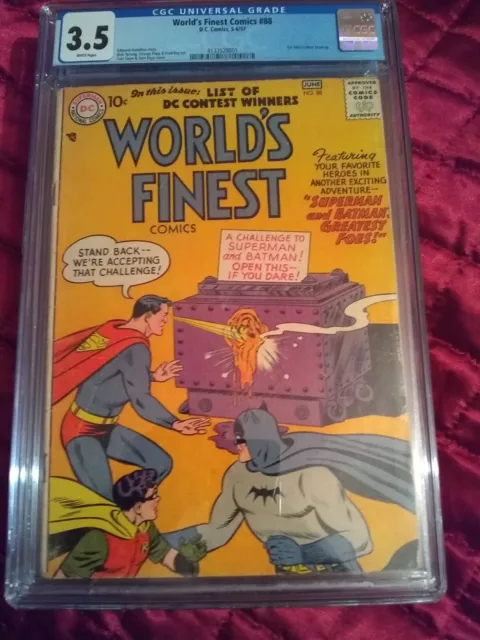 worlds finest 88 cgc 4.5