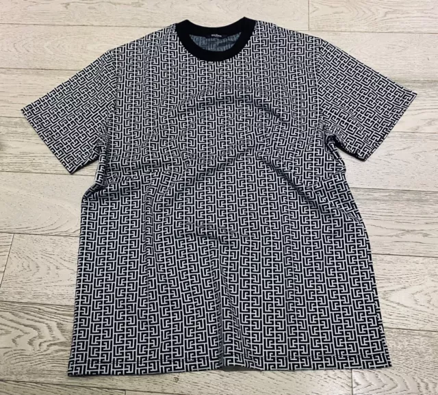 Balmain Canvas T-shirt Size M