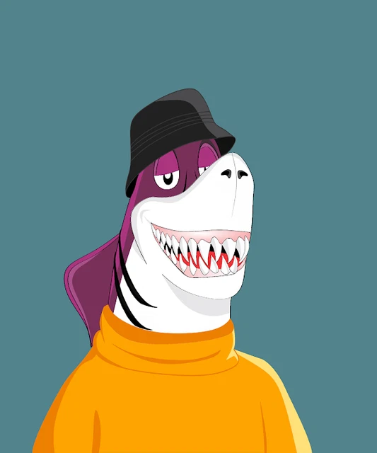 Laughing Shark # 1071 - Limited Edition,  Only 1,111 available! RARE!