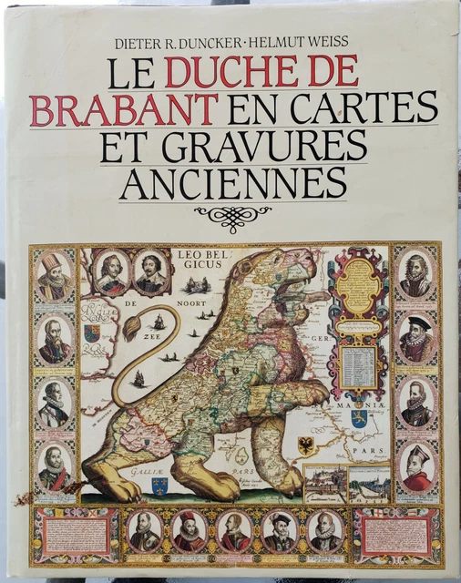 Le Duche de Brabant en Cartes et gravures anciennes Hardcover book.1983, 1.1.129