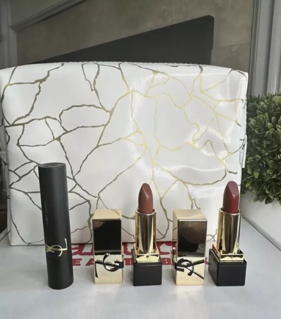 Yves Saint Laurent Rouge Pur Couture Lipstick + Lash Clash Mascara Mini Gift Set 2