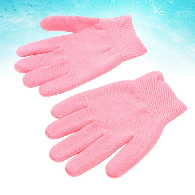 Guantes hidratantes de algodón guantes para el cuidado de la piel medio hidratante