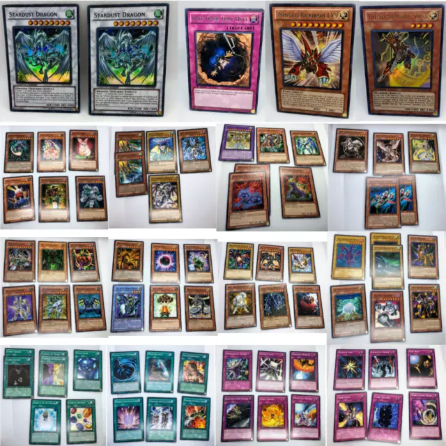 YUGIOH TCG VARIOUS DECKS You Choose Your Cards! - SAVE UP TO 30% - FREE SHIPPING