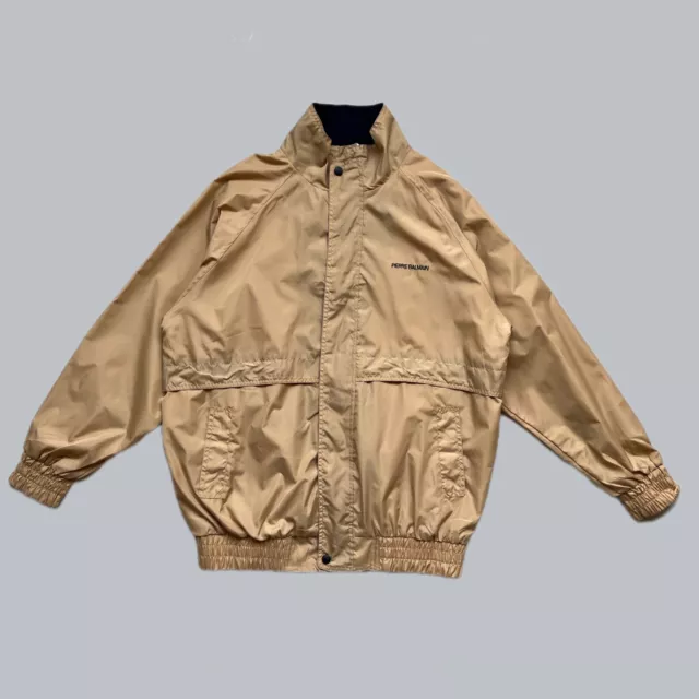 PIERRE BALMAIN Vintage Mens Windbreaker Jacket Size XL