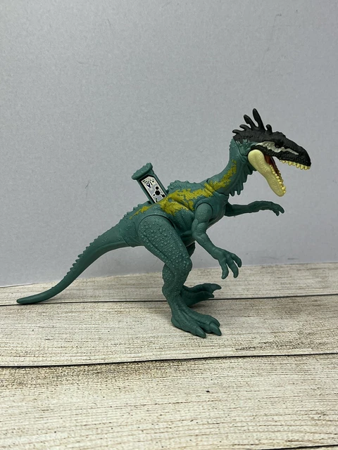 Figura De Acción Elaphrosaurus Jurassic World Danger Pack - Dinosaurio Articulado Con Realidad Aumentada Para Niños +4 Años