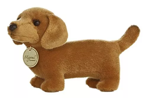 Aurora World 8" Dachshund Plush Stuffed Animal Dog #10809