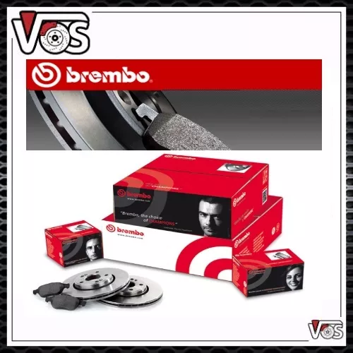 Kit Brembo Dischi Freno E Pastiglie Fiat Doblo Anteriore