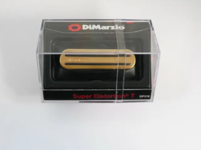 DiMarzio Super Distortion T Telecaster Bridge Pick-up W/Gold Cover DP 318