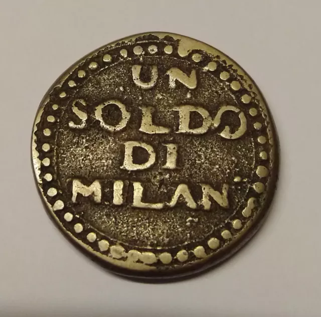 UN SOLDO DI MILAN - ASSEDIO di MANTOVA - Anno 1799