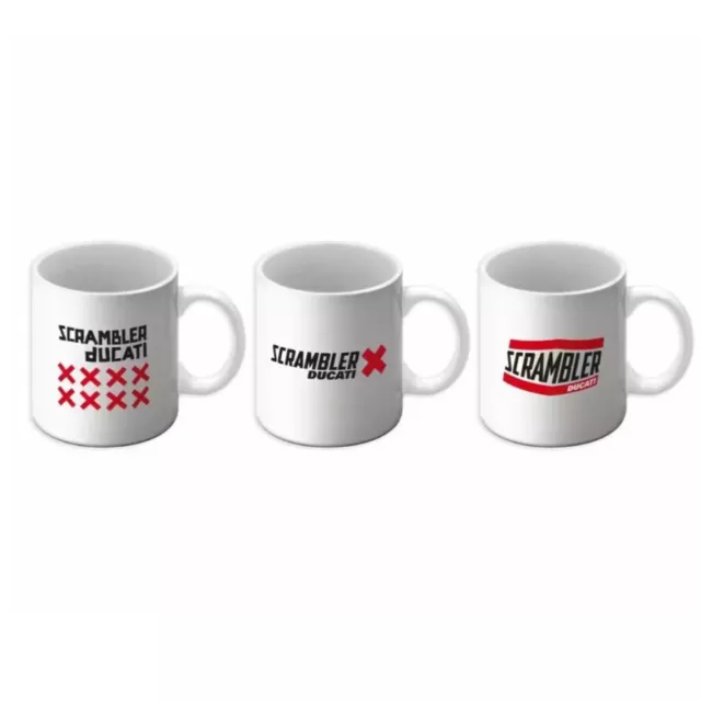 Set 3 Tazze in Ceramica Originali Ducati Self Expression 987703957