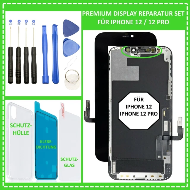 Display Set für iPhone 12 / 12 Pro Retina LCD OLED HD Bildschirm 3D Touch Screen