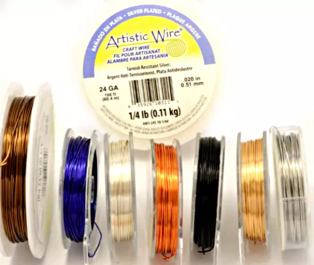 BeadSmith Beadalon Artistic wire 99.95% Copper Wire JCE40