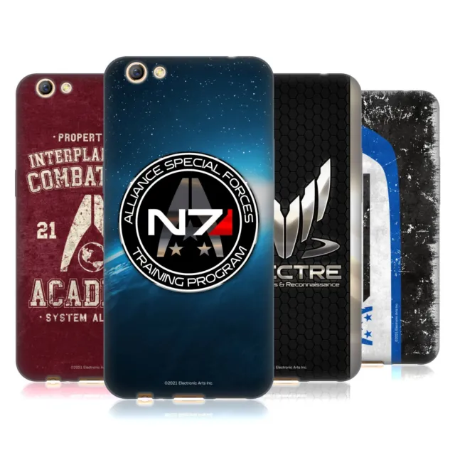 Official Ea Bioware Mass Effect 3 Badges And Logos Soft Gel Case For Oppo Phones