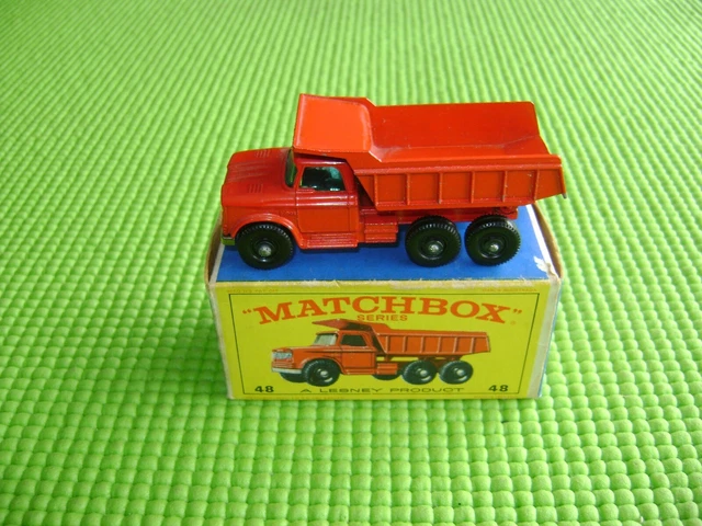 MATCHBOX SERIES 48 Dodge Dumper Truck En Boite D'origine Vnmib EUR 70