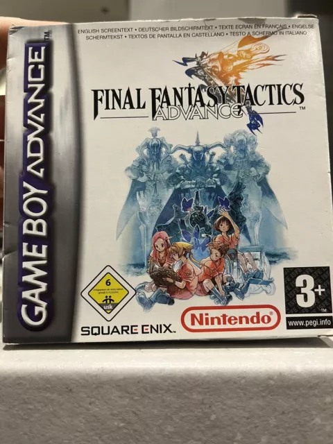 Final Fantasy Tactics Advance, GameBoy Advance (GBA) - Complete TESTED