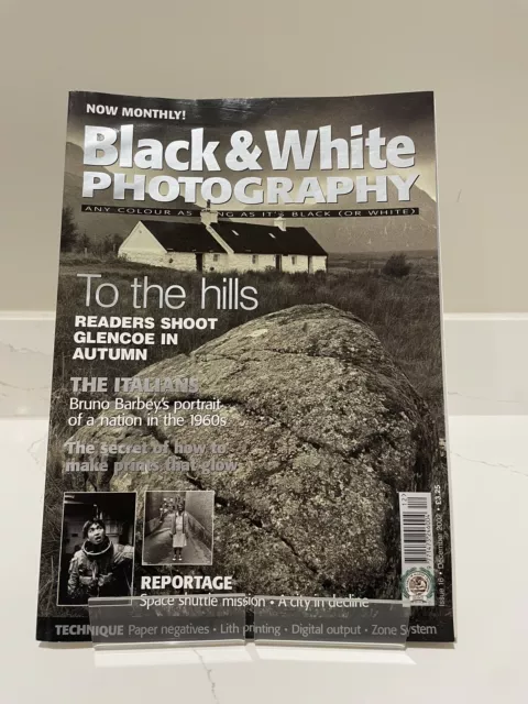 Black and White Photography Magazine - 2002 Full Year UK Print 12 Issues 5-16 2