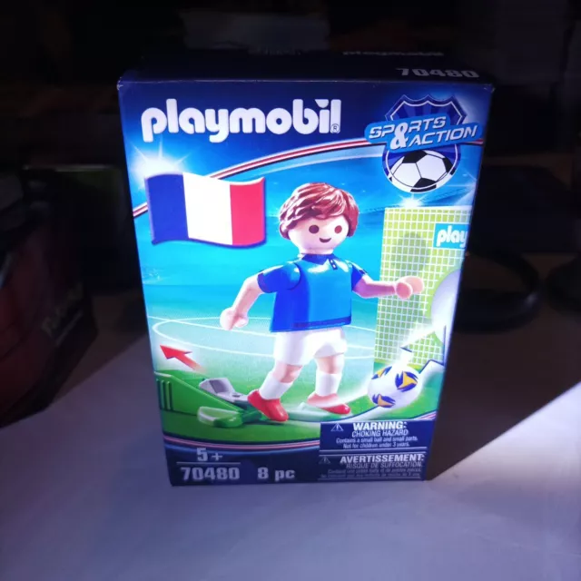 Playmobil FOOTBALL FRANCE Enfant 5+ dans sa boîte d'origine - ARGUS FOOT  & SPORTS