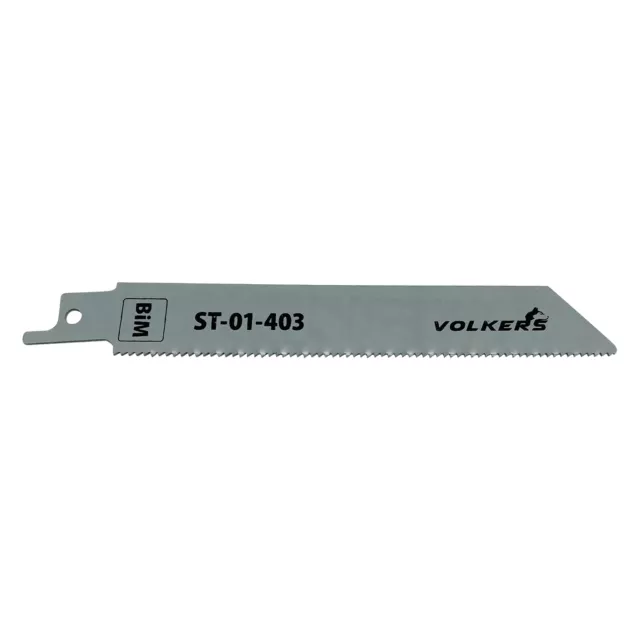 10 Stück BiMetall Säbelsägeblatt L-150mm Z-1,8 mm Sägeblatt für Metall PVC Holz 2