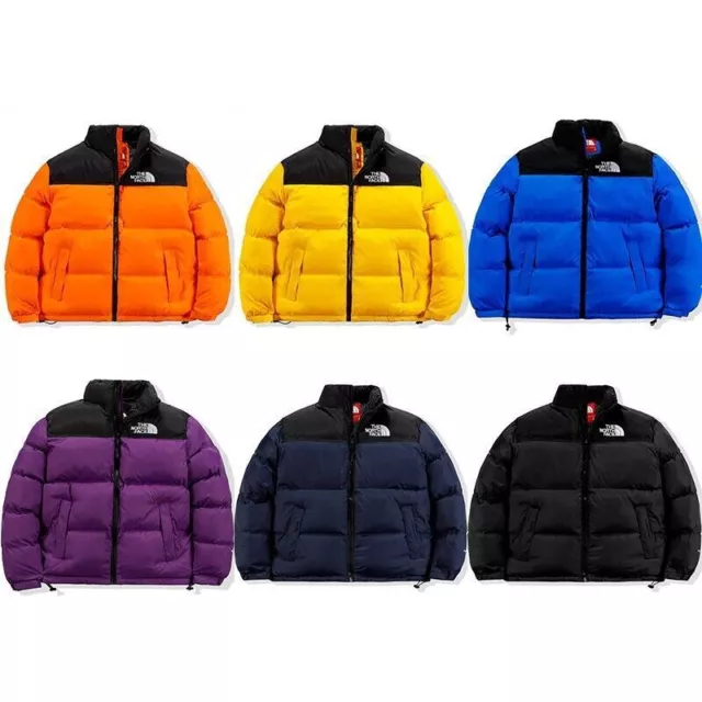 Mens and Womens F Jacket Padded Winter Warm Puffer Cotton Coat Outwear