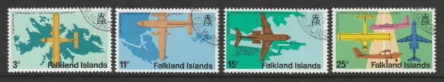 Falkland Islands 1979 Stanley Airport set SG 360-363 Fine used.