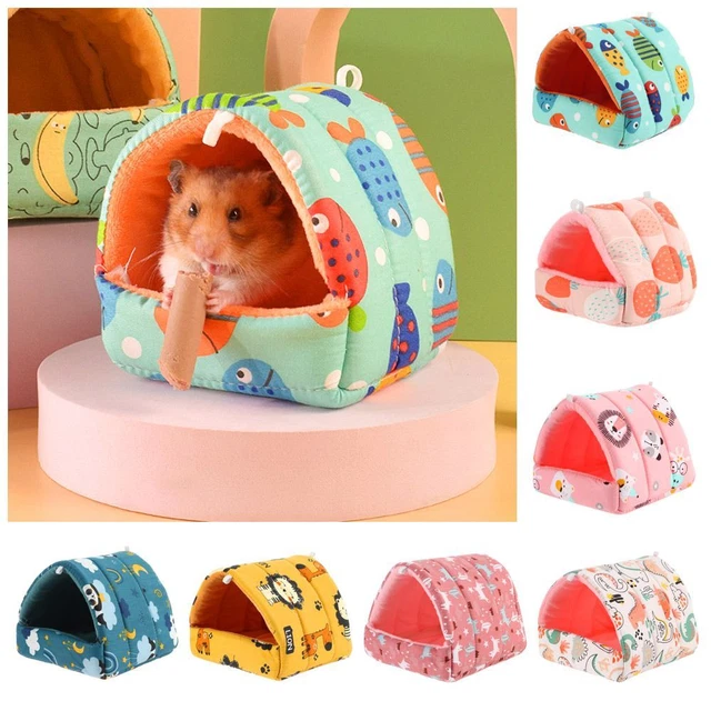 Winter Warm Mat Small Animal Sleeping Bed Hamster House Guinea Pig Nest