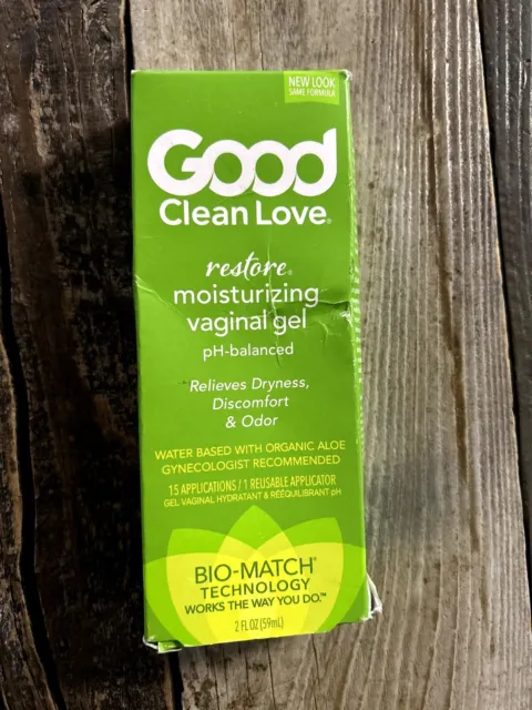 Gel vaginal hidratante GOOD Clean Love® Restore bio-coincidencia • 2 fl oz (59 ml)