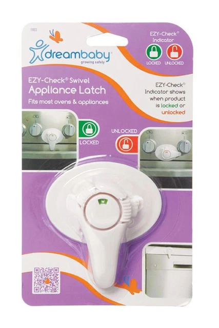 Dreambaby Ezy Check Swivel Appliance Latch Dreambaby
